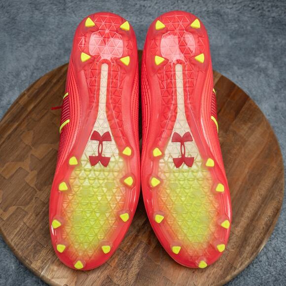 Under Armour Men's Cleats UA Highlight MC Red Football 3023716-600 Size 12 - Picture 7 of 7